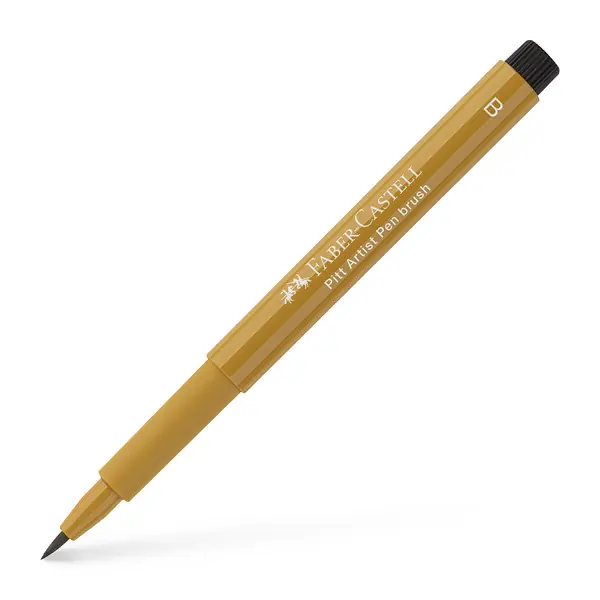 Gereduceerde Prijs Faber Castell Tekenstift Pitt Artist Pen Brush - 268 geel/groen