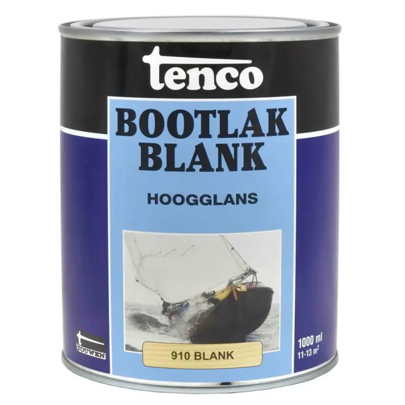 Beste Prijs Tenco Bootlak Blank - Hoogglans