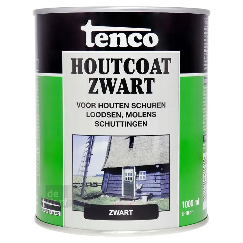 Veilige Betaling Tenco Houtcoat Zwart