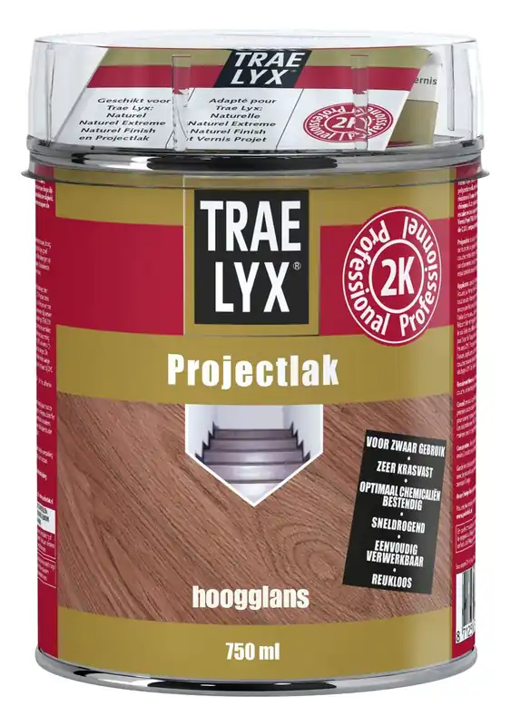Trae Lyx Projectlak 2K Hoogglans Fabrieksprijs