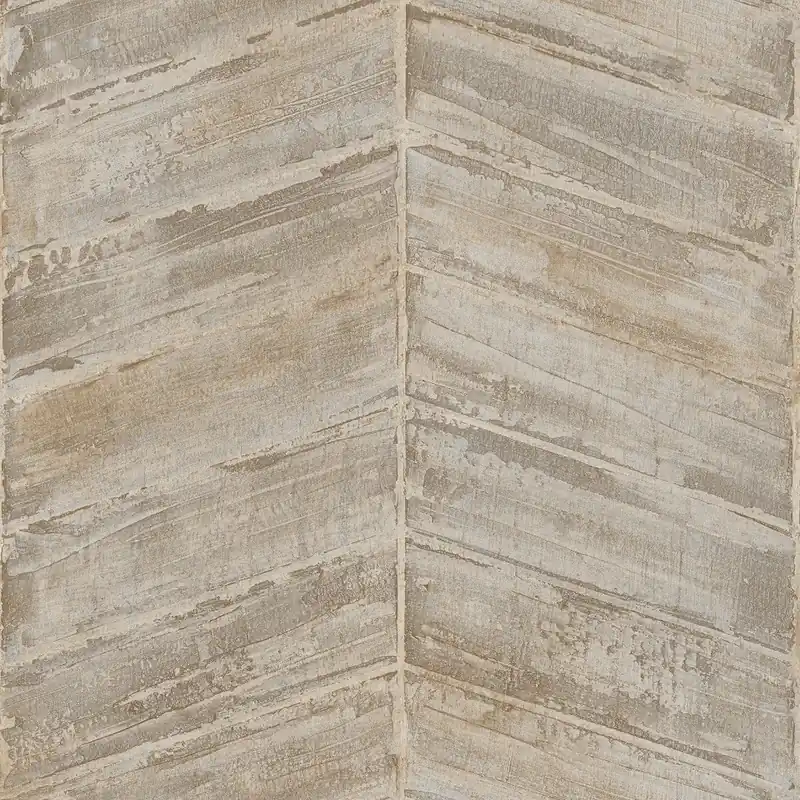 Galerie Utopia Behang met grove visgraat en metallic structuur - G67773 Favoriet