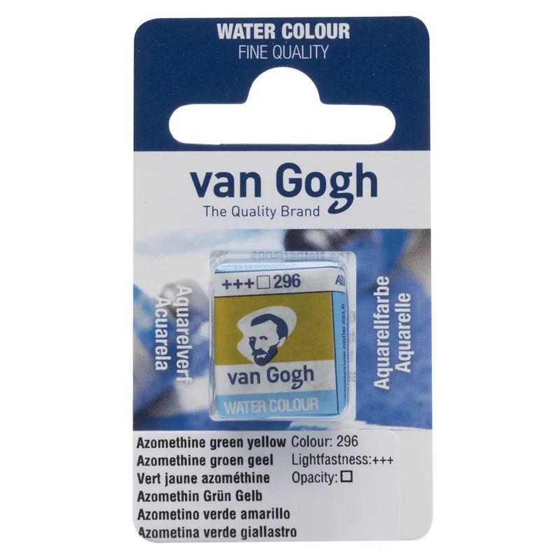 Van Gogh Aquarelverf Napje - Azomethine Groen Geelachtig #296 Superprijs