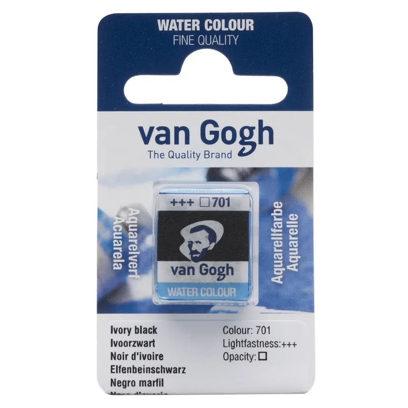 Van Gogh Aquarelverf Napje - Ivoorzwart #701 Koop Online