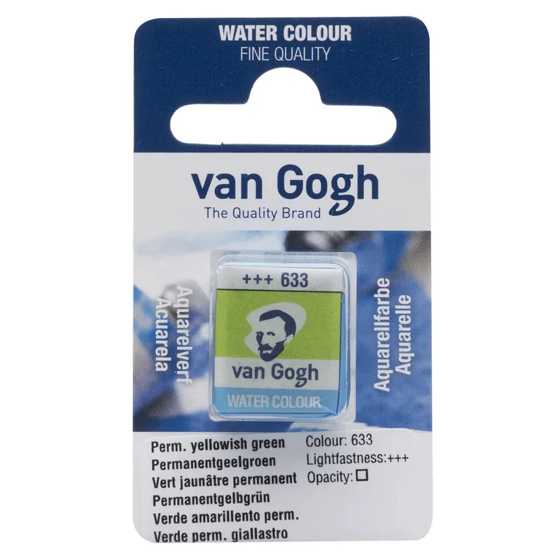Van Gogh Aquarelverf Napje - Permanentgeelgroen #633 Voordeelprijs