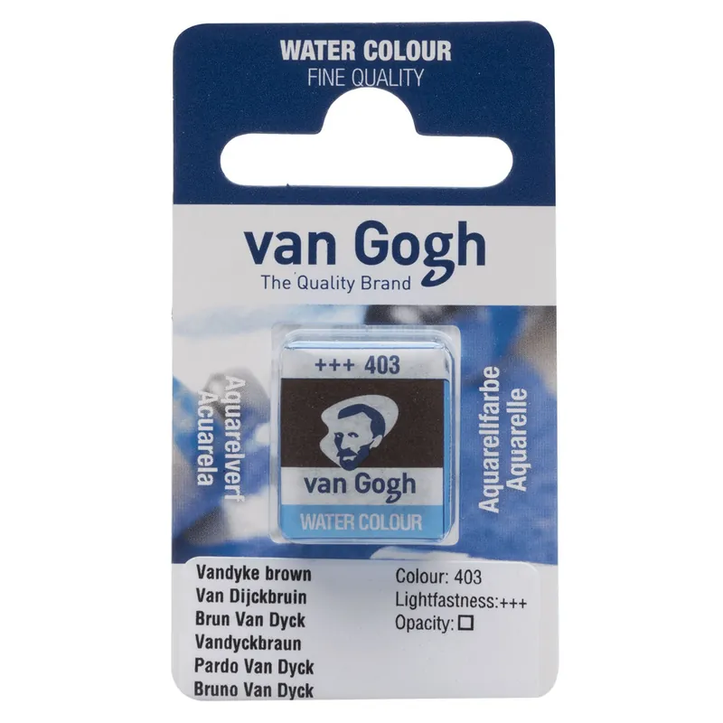 Favoriet Van Gogh Aquarelverf Napje - Van Dijckbruin #403