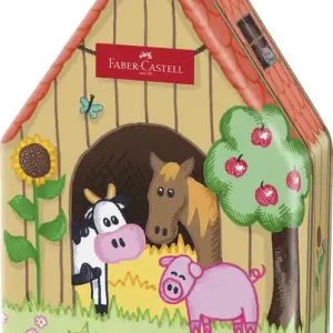 Nieuw Faber Castell Viltstift Connector - boerderij 18 stuks in blik