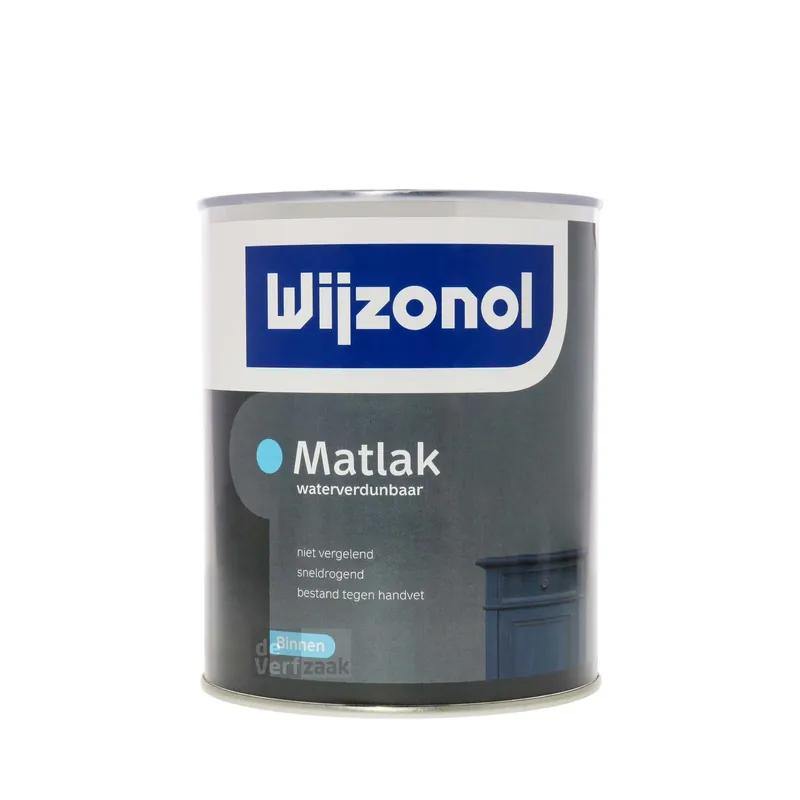 Wijzonol Matlak Waterverdunbaar Beperkte Voorraad