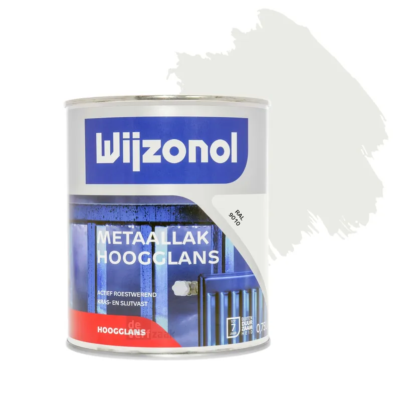 Voordeelprijs Wijzonol Metaallak Hoogglans RAL 9010