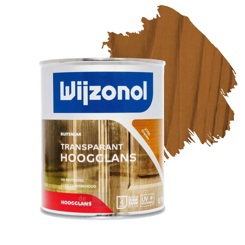Wijzonol Transparant Hoogglanslak 750 ml 3105 Grenen Betaalbaar