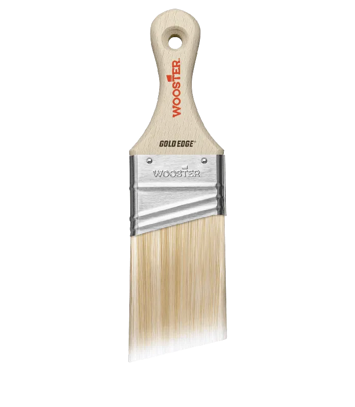 Wooster Gold Edge Short Handle Angle Dagaanbieding