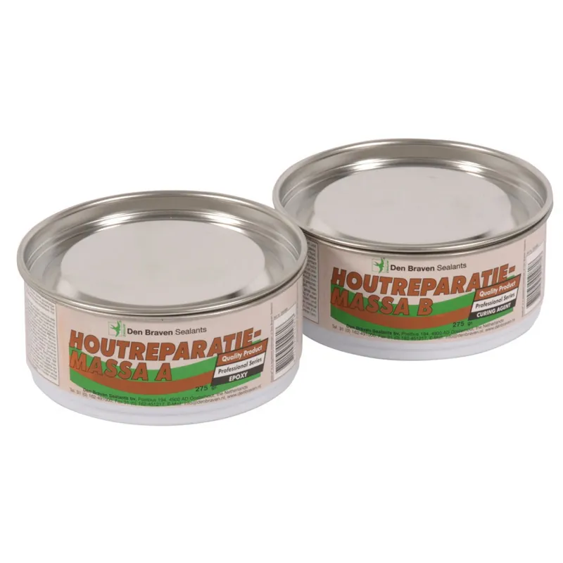 Den Braven Zwaluw Houtreparatiemassa 2K set 500gram Merkproduct