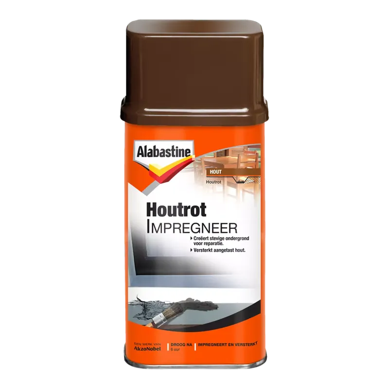 Hete Deal Alabastine Houtrotimpregneer - Transparant - 250ml