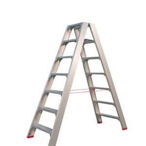Merkproduct Little Jumbo 4741000207 SuperPRO Dubbele trap - Aluminium - 2 x 7 treden - max. werkhoogte 1.70 m.