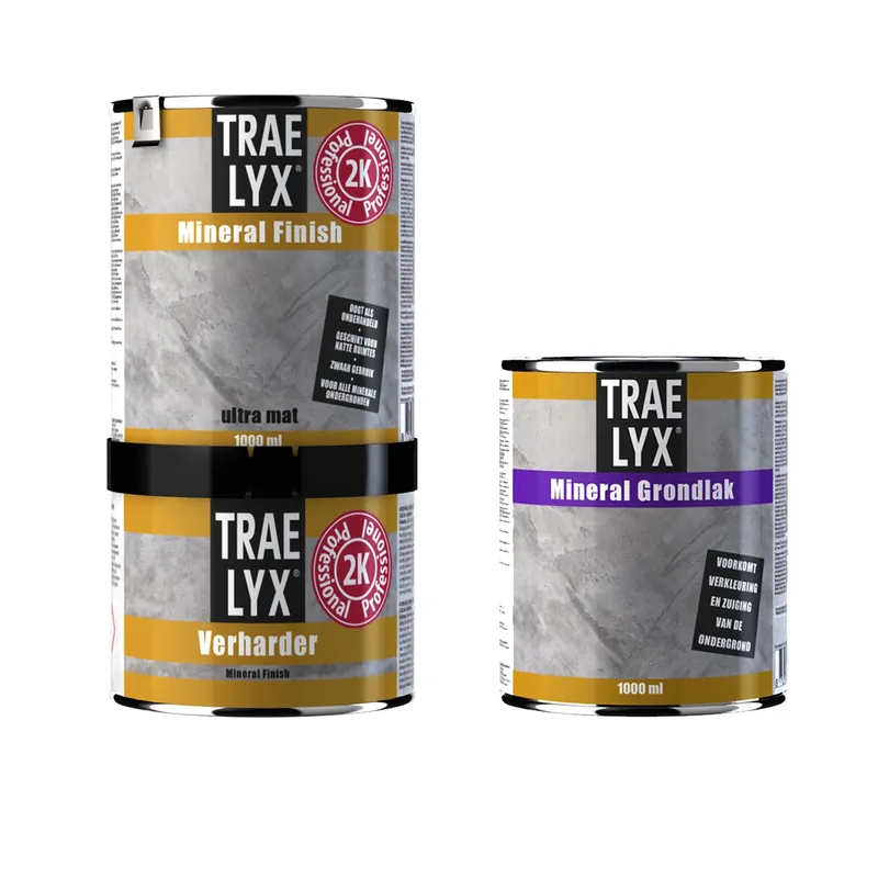 Bestseller Trae Lyx Mineral Finish 1L incl. Trae Lyx grondlak 1L