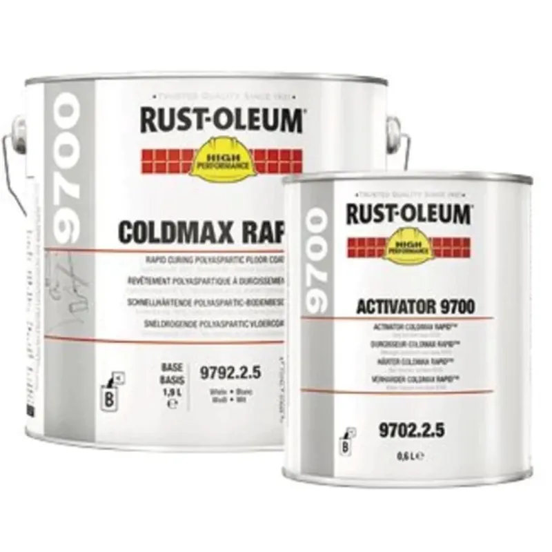 Hoge Kwaliteit Rust Oleum 9700 Coldmax Rapid - transparant - 1,75L incl. Rust-Oleum Coldmax Rapid Activator - 0,75L