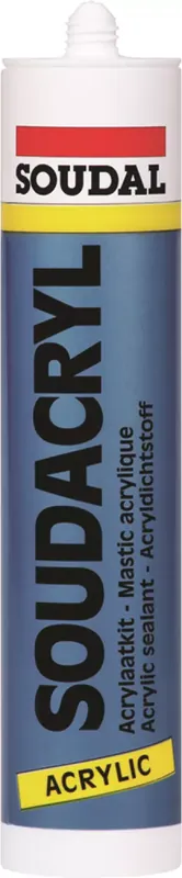 Laatste Kans Soudal Soudacryl basis acrylaatkit - wit - 310ml