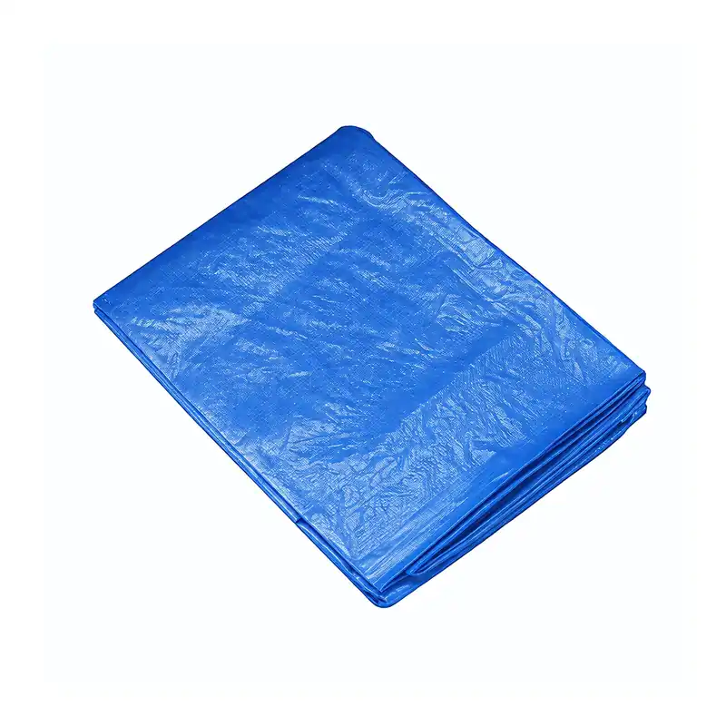 Rechtstreeks Van De Fabrikant Little Jumbo 34350405 Dekzeil - Oranje - 4 x 5m - 100 gr/m² - met stalen ogen