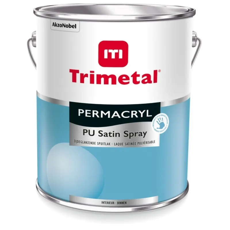Trimetal Permacryl PU Satin Spray Lak Betrouwbaar