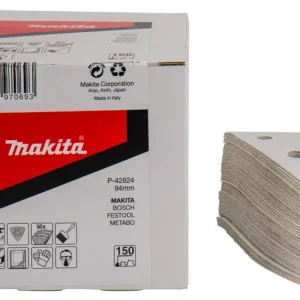 Gratis Retour Makita Delta White Schuurvel - 94mm - 6 gaten - 50st