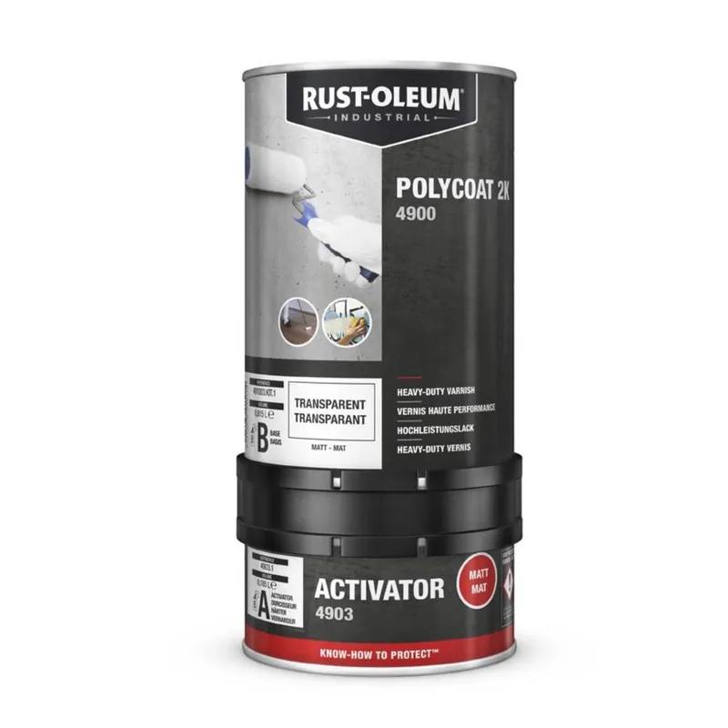 Rust-Oleum Polycoat 2K Heavy Duty vernis mat Beste Prijs