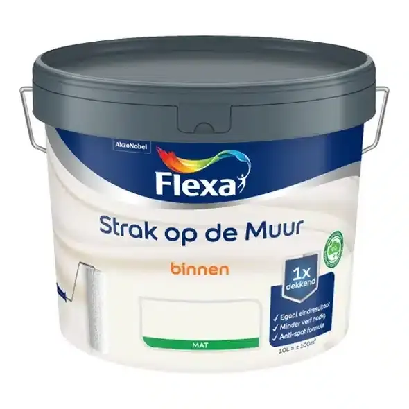 Beste Prijs Flexa Strak op de Muur 1 Liter