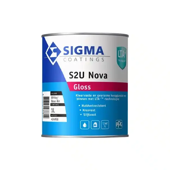 Sigma S2U Nova Gloss 0.5 Liter Laatste Kans