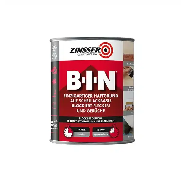 Laatste Versie Zinsser Bin 1 Liter