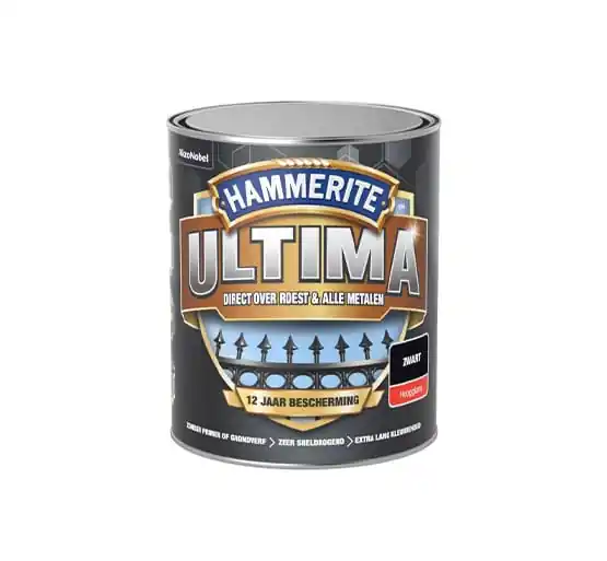 Hammerite Metaallak Ultima Hoogglans 0.25 Liter Koop Online