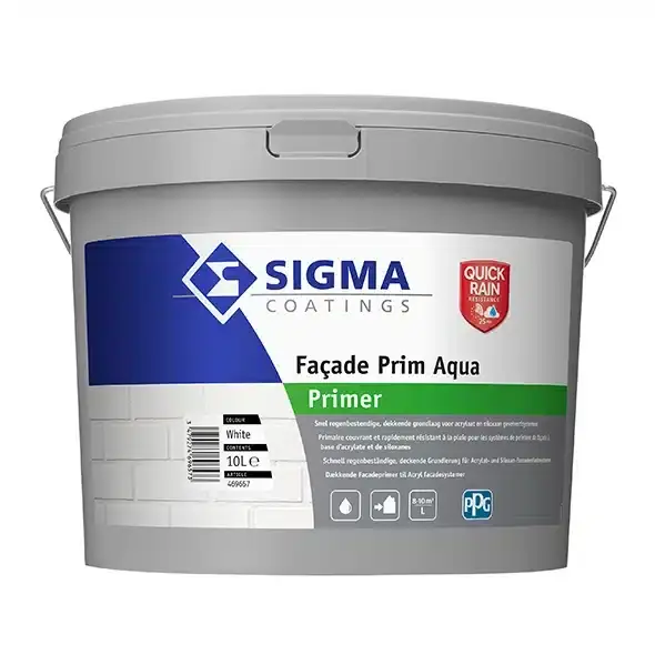 Uitverkoop Sigma Facade Prim Aqua 5 Liter