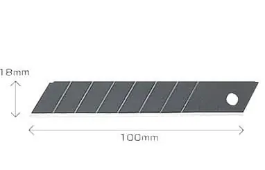 Olfa Reservemes 18mm (5stuks) Snelle Levering