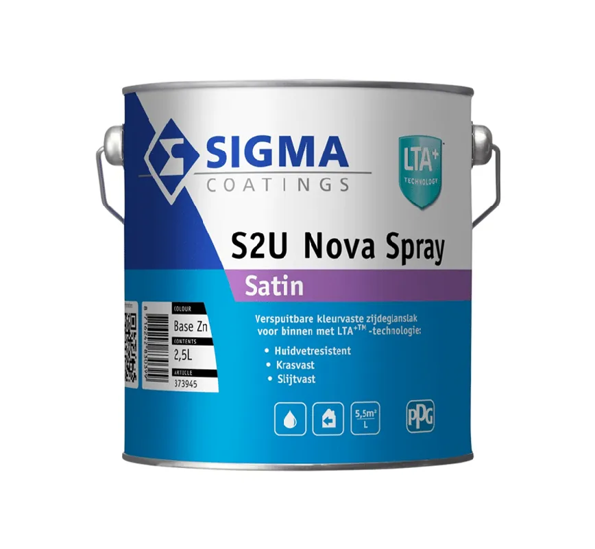 Express Levering Sigma S2U Nova Spray Satin 2.5 Liter