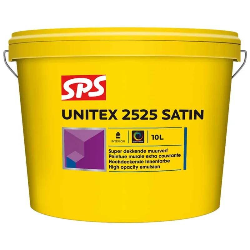 SPS Unitex 2525 Satin 4 Liter Koop Vandaag