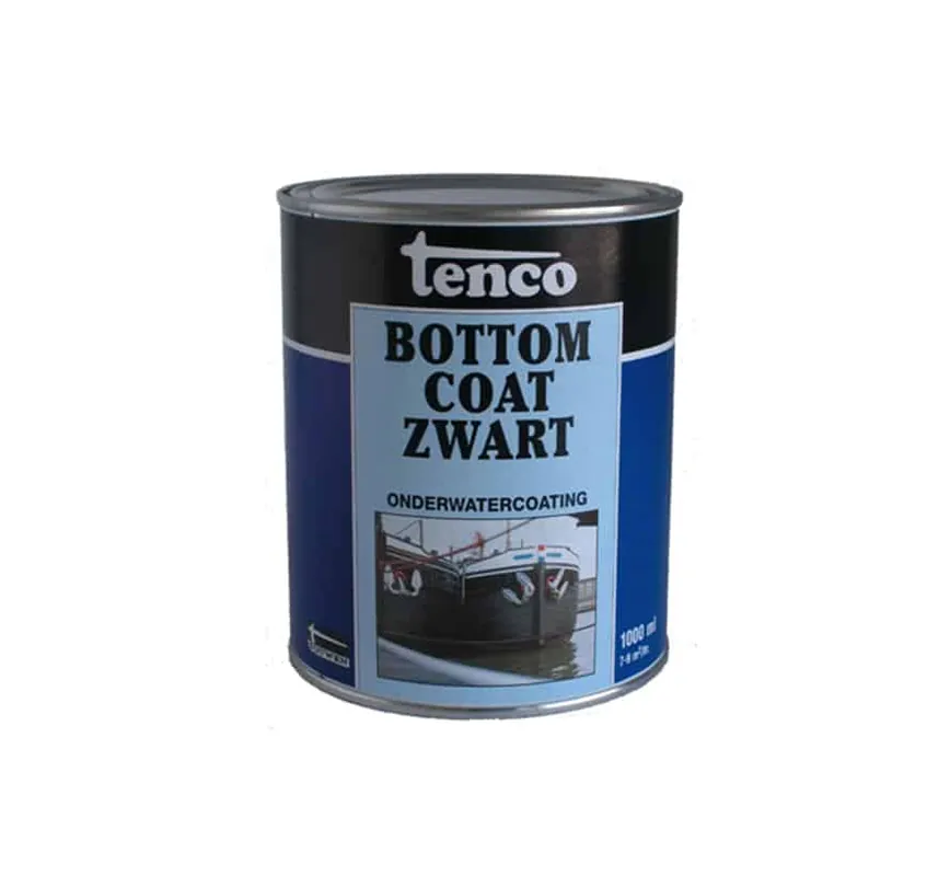 Tenco Bottomcoat Teervrij Zwart 1 Liter Speciale Aanbieding