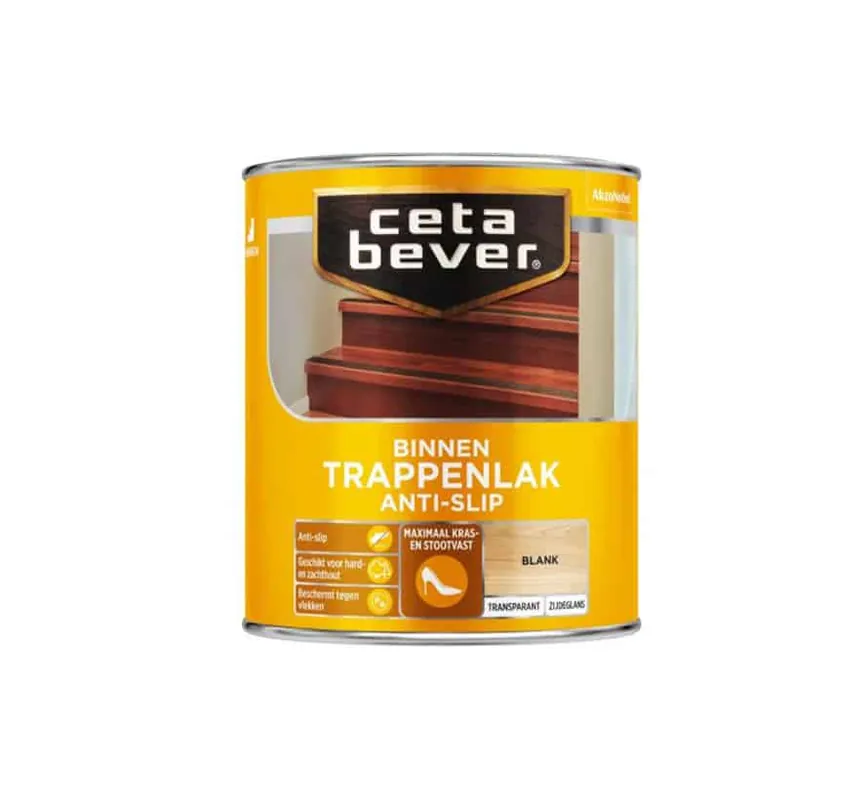 Cetabever Traplak Anti-Slip Transparant Beperkt Aanbod