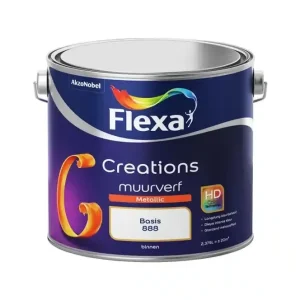 Flexa Creations Muurverf Metallic 1 Liter Seizoensaanbieding