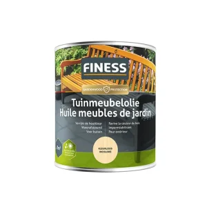Finess Tuinmeubelolie 0.75 Liter Direct Beschikbaar