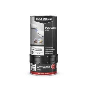 Rust-Oleum 4900 Polycoat 2K Heavy Duty Vernis 1 Liter Tijdelijk Beschikbaar