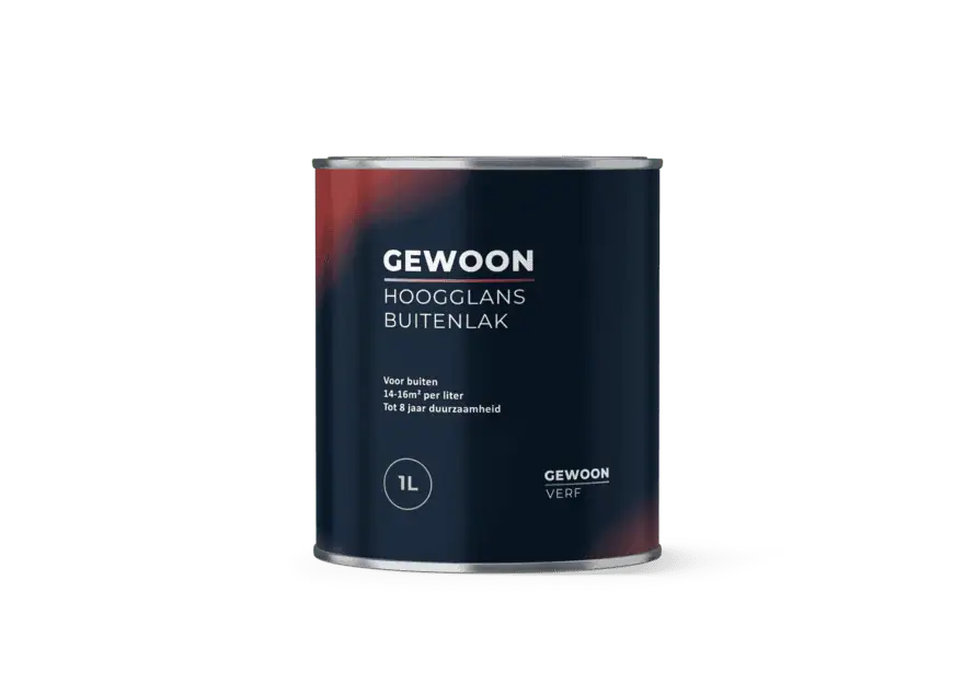 Gewoon Hoogglans Buitenlak 0.5 Liter Dagaanbieding