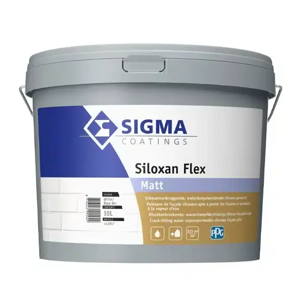 Koop Online Sigma Siloxan Flex Matt 10 Liter