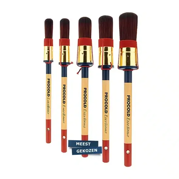 ProGold Exclusive Red ronde kwast – 7100 serie Maat 10 Alleen Vandaag