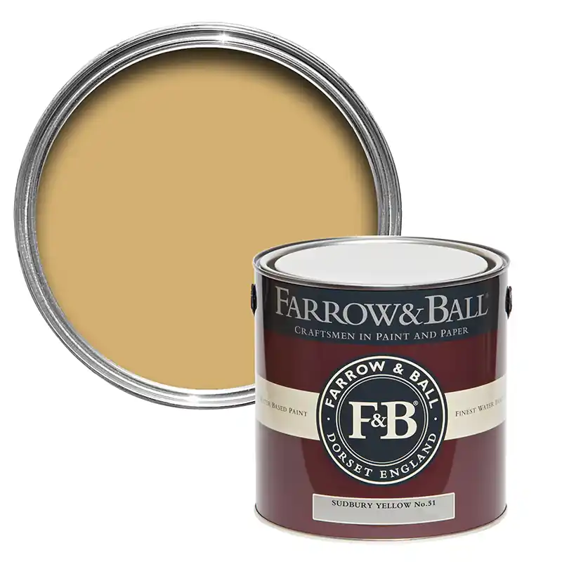 Must-Have Farrow and Ball Sudbury Yellow No. 51