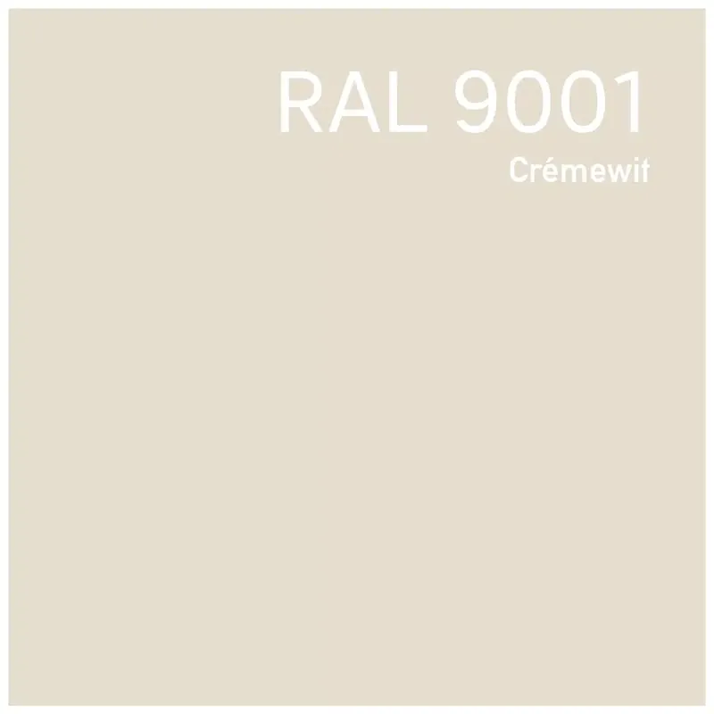 Direct Beschikbaar RAL 9001 crémewit