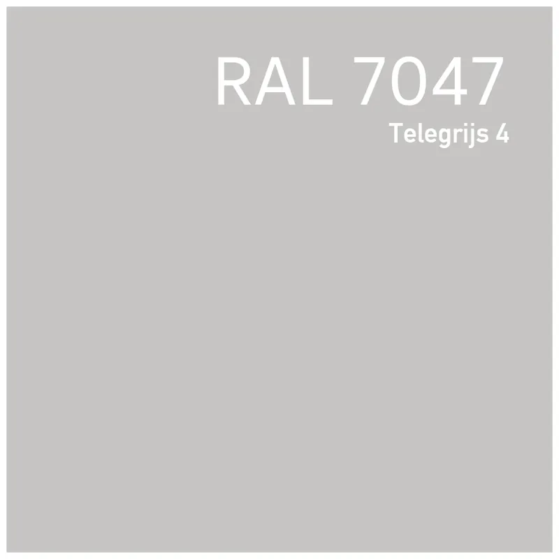 Koopje RAL 7047 Telegrijs 4