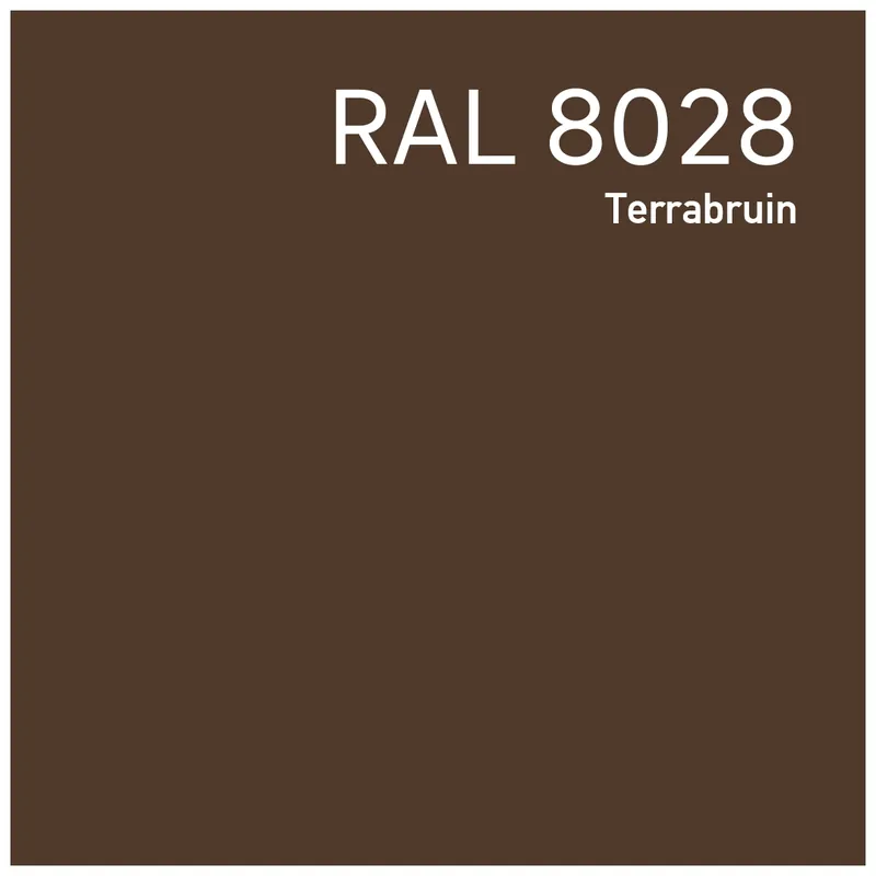 RAL 8028 Terrabruin Aanbieding