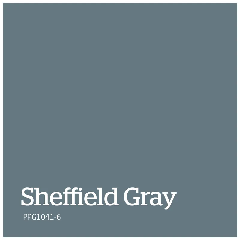 Rechtstreeks Van De Fabrikant PPG1041-6 – Sheffield Gray