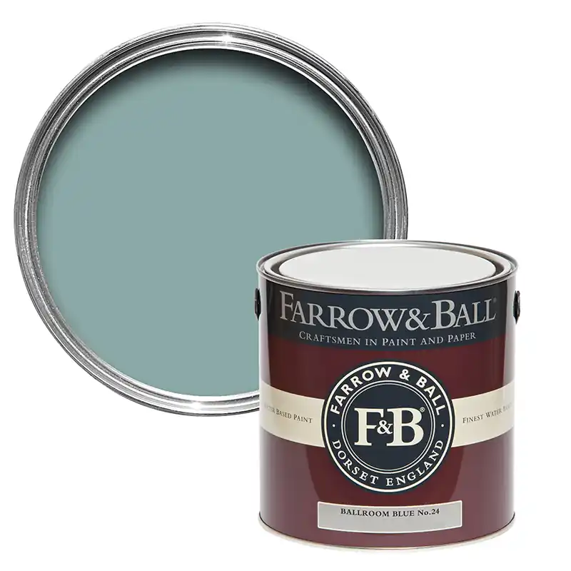 Gratis Retour Farrow and Ball Ballroom Blue No. 24