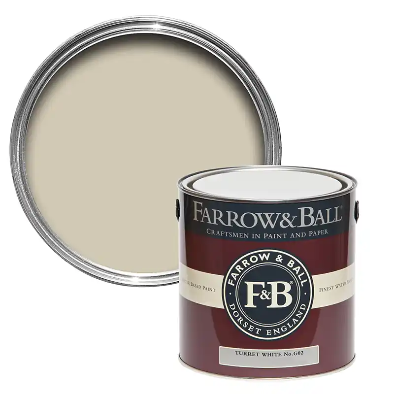 Aanbieding Farrow and Ball Turret White No. G2