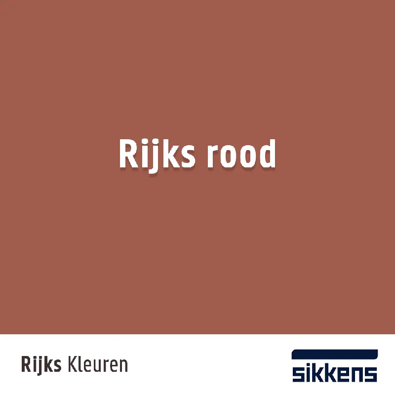 RIJKS rood Uitverkoop