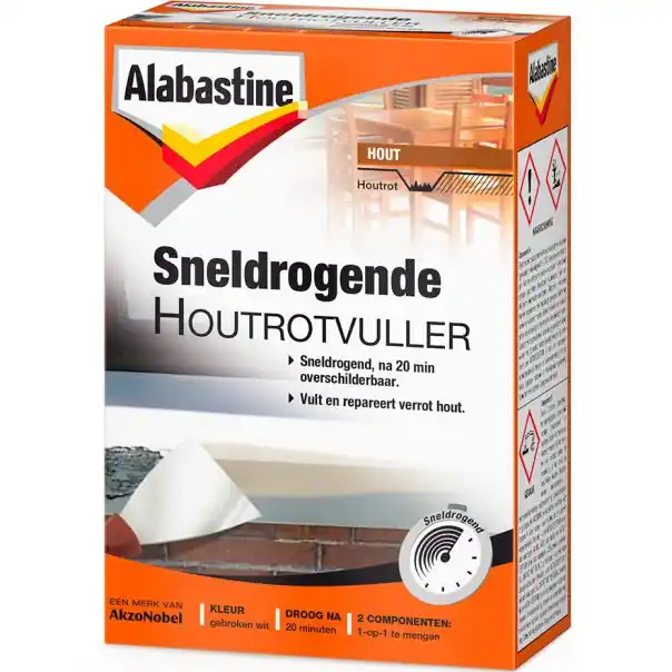 Alabastine Sneldrogende Houtrotvuller Fabrieksprijs