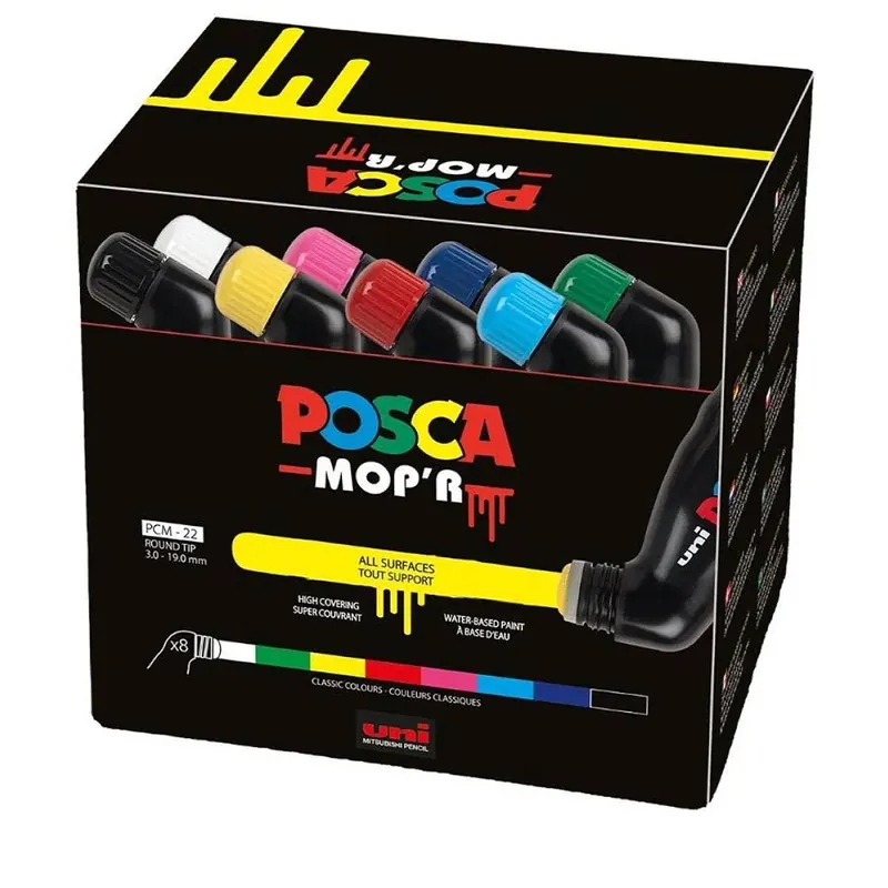 Posca Stift MOP’R Donker Blauw Veilige Betaling